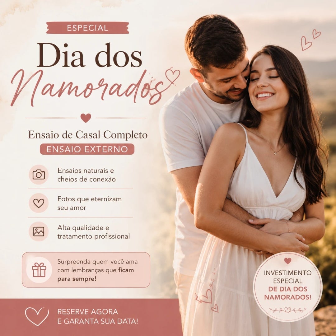 Especial Dia dos Namorados — modelo editável da categoria Datas comemorativas